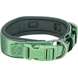 Нашийник для собак Trixie Premium екстраширокий XS-S 27-35 см 25 мм салатово-сірий