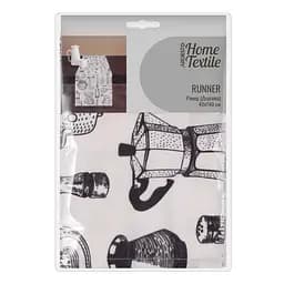 Раннер Ardesto Kitchen 40х140см, 90% полиэстер, 10% хлопок, белый (ART01KN)