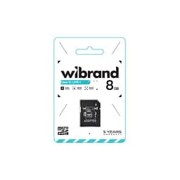 Карта пам'яті Wibrand 8GB microSD class 10 (WICDHC10/8GB-A) - мініатюра 2