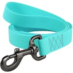 Повідець для собак Waudog Waterproof, водостійкий, M, 183х2 см, ментоловий