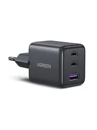 Зарядний пристрій UGREEN X515 GaNInfiniti 30W Fast Charger 3-Port для iPhone 16 15 14 Pro MAX, Samsung Galaxy, Xiaomi Tablet, iPad