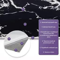 Самоклеюча стінова PET плитка 600х300х2мм SW-00002321 - мініатюра 2