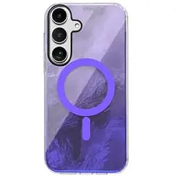 Чохол Epik TPU Shiny Mountain MagFit для Samsung Galaxy S26 Purple