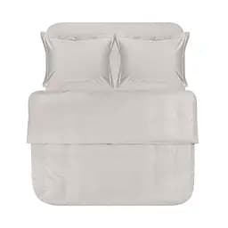 Постельное белье сатин Lotus Home - Dakota Modern серый семейный