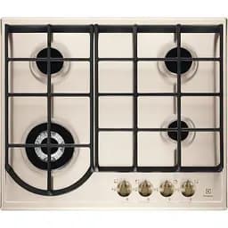 Варильна поверхня Electrolux газова Rococo 60 см чугун шампань