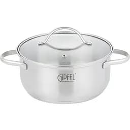Кастрюля Gipfel Azalea со стеклянной крышкой 2.5 л (51060)

