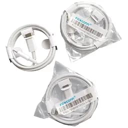 Кабель Apple Foxconn Lightning to Type-C High c0py 1 м без упаковки Белый