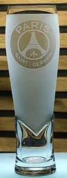 Пивний келих крафтовий 440 мл ФК ПСЖ Paris Saint-Germain з гравіюванням подарунок для фаната футбольний кухоль