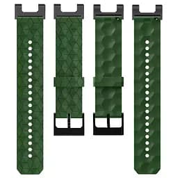 Ремінець Primolux Dimond силіконовий для годинника Xiaomi Amazfit T-Rex (A1918) / T-Rex Pro (A2013) - Army Green - мініатюра 4