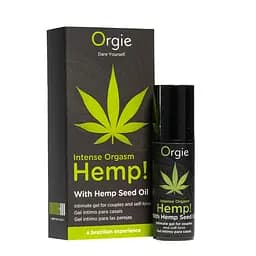 Усилитель оргазма Intense Orgasm Hemp! с маслом каннабиса - 15 мл Orgie (Бразилия-Португалия)