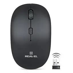 Комп'ютерна мишка Real-El (RM-301 black) - мініатюра 2