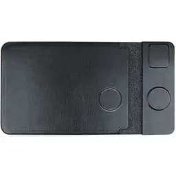 Подставка-чехол для ноутбука STAND JD-S97 с БЗУ 4in1 15W (13-14'') Black