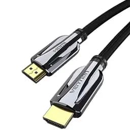 Кабель HDMI M - M, 1.5 м, V2.1, 8K 60Гц обплетення, чорний Vention - мініатюра 2