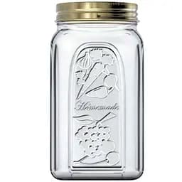 Скляна місткість Pasabache Homemade  з металевою кришкою 1000 мл (80385-SL)
