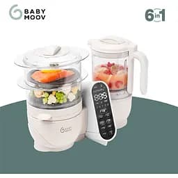 Пароварка-блендер Babymoov Nutribaby+ Beige (A001135) - мініатюра 3