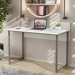 Компьютерный стол Ferrum-decor Скай 75x100x60 серый ДСП Белый 16мм (FRD-101531)