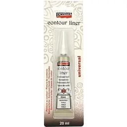 Контур универсальный Pentart с блестками 20мл