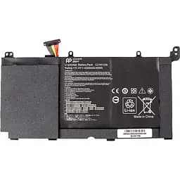 Акумулятор для ноутбуків PowerPlant ASUS VivoBook A551L (B31N1336) 11.4V 4200 mAh