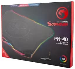 Підставка для ноутбука Marvo FN-40 RGB-LED (10210117) [69767] - мініатюра 7