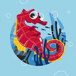 Набор для росписи ArtCraft Морской конек 30х30 см (15037-AC)