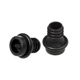 Набір пробок для вина Supretto, 2 шт., чорний (7262)