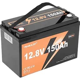 Акумулятор Yeagulch LiFePO4 12V (12.8V/150Ah/1920Wh) (YEAGULCH-12.8V/150Ah) - мініатюра 2