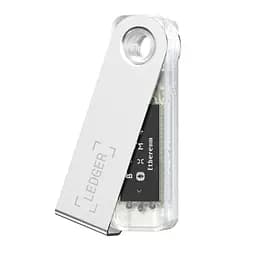 Апаратний гаманець для криптовалют Ledger Nano S Plus Ice (LNSPI)