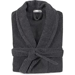 Халат махровый Lotus Home Basic New Line М антрацит (svt-2000022348065)