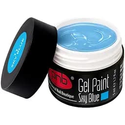 Гель-фарба PNB UV/LED Gel Paint Sky Blue PNB 11 блакитна 5 мл