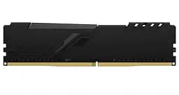 Пам'ять 8Gb x 2 (16Gb Kit) DDR4, 3200MHz, Kingston Fury Beast, Black, 16-18-18, 1.35V, з радіатором (KF432C16BBK2/16) - мініатюра 4
