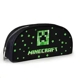 Пенал школьный Minecraft Крипер 23х10х8 см с принтом для мальчика (02841)