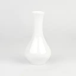 Ваза для квітів МВМ My Home Перлина 79x150 мм біла (DH-FLOWERS-30 WHITE) - мініатюра 2