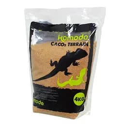 Харчовий пісок з кальцієм для рептилій Komodo CaCo3 Sand Caramel 4кг (U46058)