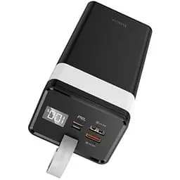Зовнішній акумулятор Hoco J86 40000mAh 6931474759214 з лампою чорний - мініатюра 5