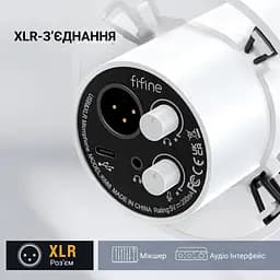 Мікрофон Fifine K688W USB White (K688W) - мініатюра 3