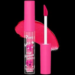 Помада для губ 7 Days Your Emotions Today Cute рідка матова, відтінок 106 Candy girl, 2,5мл (4630079503926)
