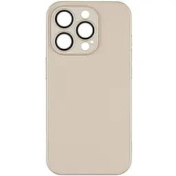 Чохол-накладка скляний матовий із захистом камери Matte AG-Glass iPhone 14 Pro Cardamom Purple