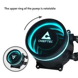 СВО Chieftec Iceberg 360 ARGB (CLC-360-RGB) - мініатюра 7