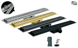 Душовий канал Koer FD35-70x600-Brushed Gold AC0717 - мініатюра 2
