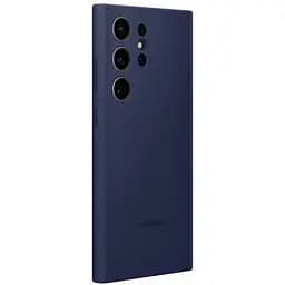 Оригінальний силіконовий чохол Samsung Silicone Case для Samsung Galaxy S23 Ultra Navy EF-PS918TNEGRU - мініатюра 8