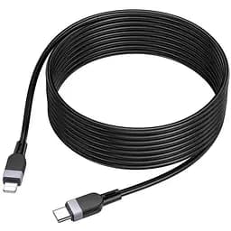 Кабель Hoco Type-C to Lightning Energy силиконовый зарядный кабель для передачи данных X109 3 м 27W