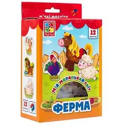 Набор магнитов Vladi Toys Мой маленький мир на магнитах Ферма VT3106-09 (укр)