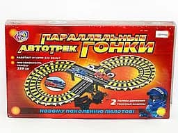 Автотрек 0809 на пульте управления Параллельные гонки Восьмерка