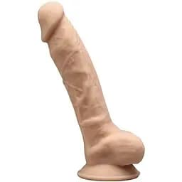 Фаллоимитатор Silexd Premium Silicone Dildo Model 1 Size 9 23 см телесный