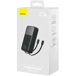 Зовнішній акумулятор Baseus Comet Series 20000mAh 22.5W 2024 чорний PPMD020101 - мініатюра 5