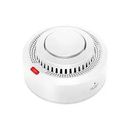 Wi-Fi датчик диму Tuya Smoke Detector з сиреною та оповіщенням на смартфон білий без упаковки - мініатюра 2