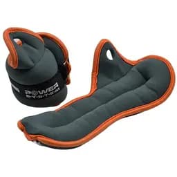 Утяжелители-манжеты для ног и рук Power System PS-4044 Wrist Weights (2 шт*1 кг) (PS-4044_Grey)