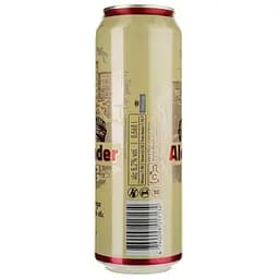 Пиво A. Le Coq Alexander, світле, фільтроване, 5,2%, з/б, 0,568 л - мініатюра 2