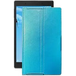 Чехол StatusCASE из экокожи для планшета Lenovo Tab 4 8504F Голубой