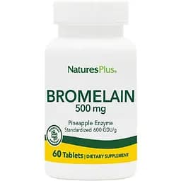 Бромелайн Nature's Plus 500 мг 60 таблеток 